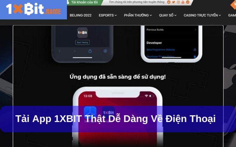 1xbit – Nền tảng cá cược tiền điện tử hàng đầu hiện nay 2 Tải App 1xbit dễ dàng trên mọi thiết bị